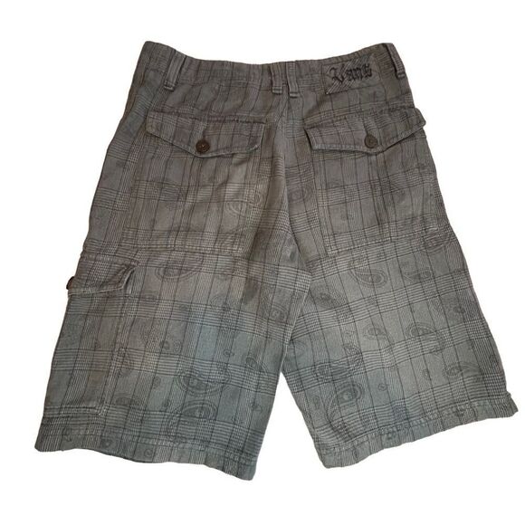 Vans Grey Plaid and Paisley Shorts for Men. Size 28. Great Condition!! - Picture 6 of 13